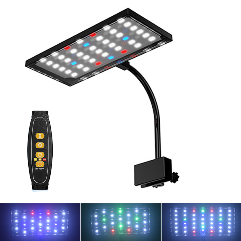 Planted Aquarium Pendant Light - USB-Aquarium-LED-Licht Vollspektrum Wasserpflanzen-Wachstumslampe Fischbecken Einstellbare Helligkeit