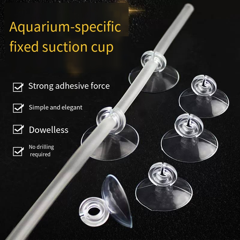 Planted Aquarium Temperature - Sauerstoffschlauch, fester Saugnapf, Luftpumpe, Thermometer, Saugnapfschlauch,