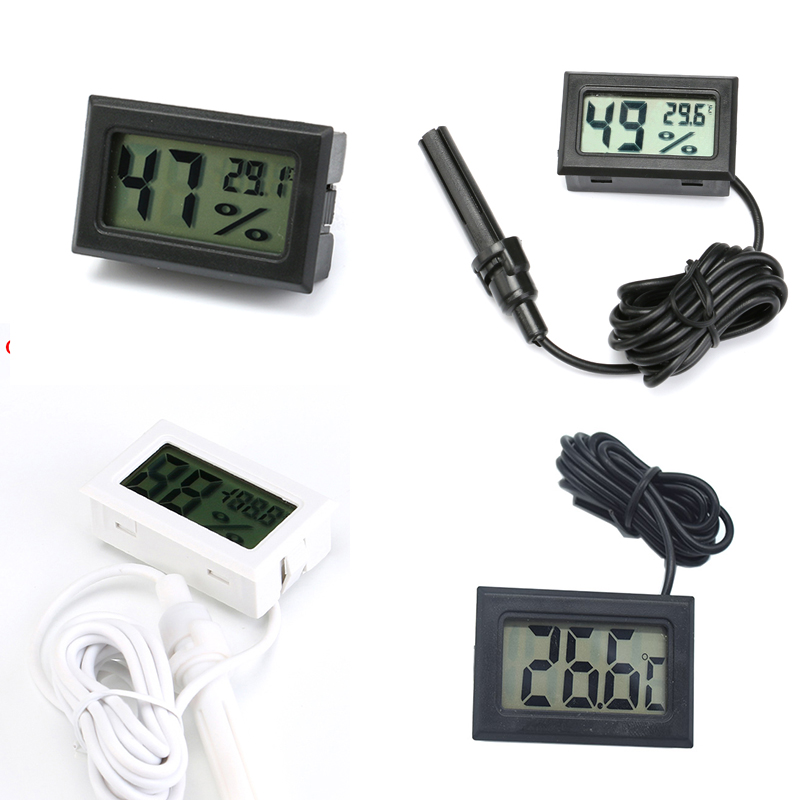 Planted Aquarium Temperature - Mini Digital Feuchtigkeit Meter Thermometer Hygrometer