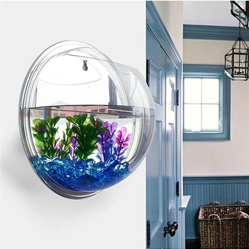 Planted Aquarium Mini - Transparent acryl hängen wand aquarium, Anlage