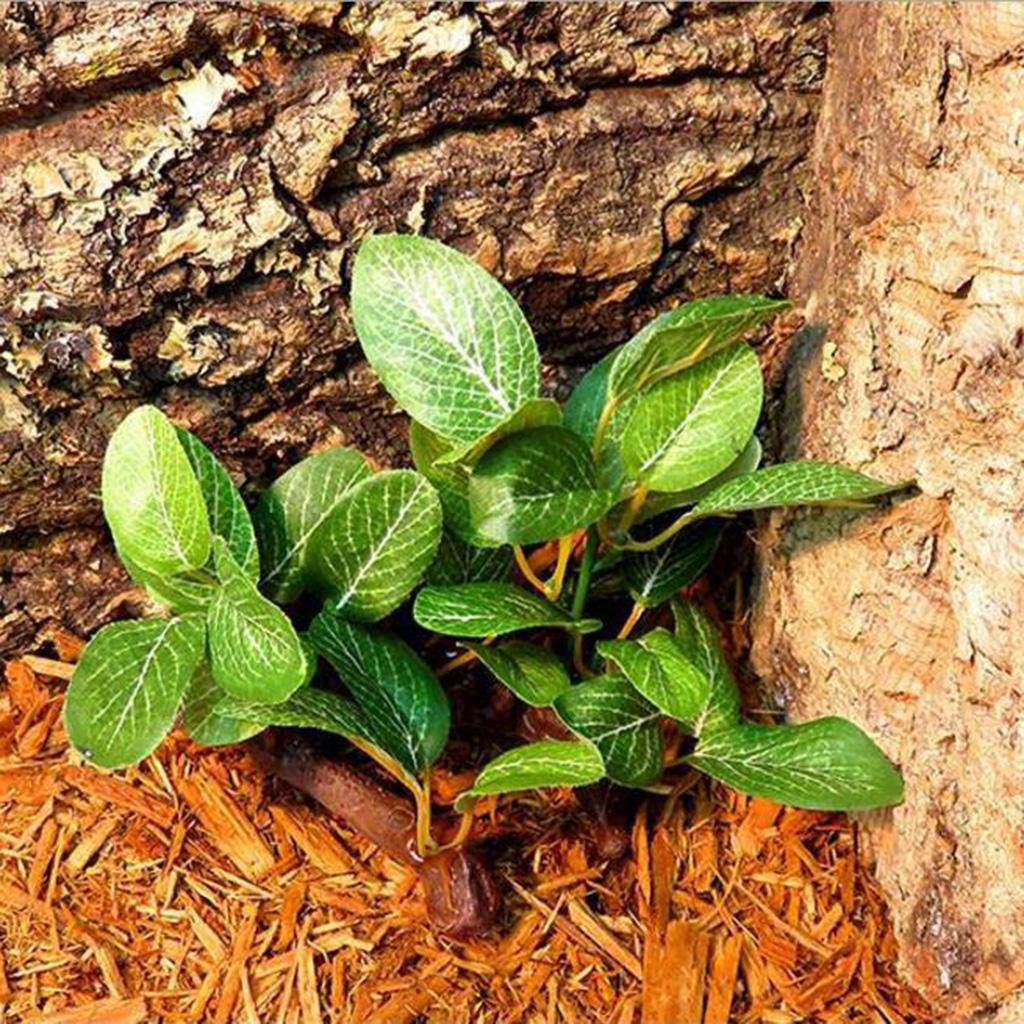 Planted Aquarium Jungle - Künstliche Rattan-Ranke aus Harz für Reptilien-Vivarium-Dekoration,