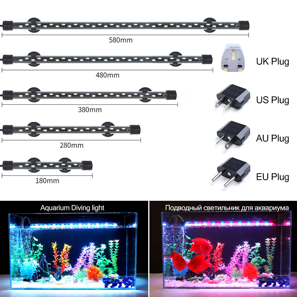 Planted Aquarium Pendant Light - 90-260V Aquarium Licht LED Wasserdichte Aquarium
