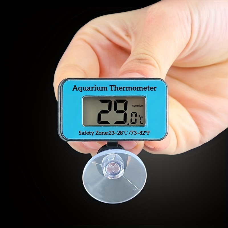 Planted Aquarium Temperature - LCD Digitales Aquarium-Thermometer mit Sonde und