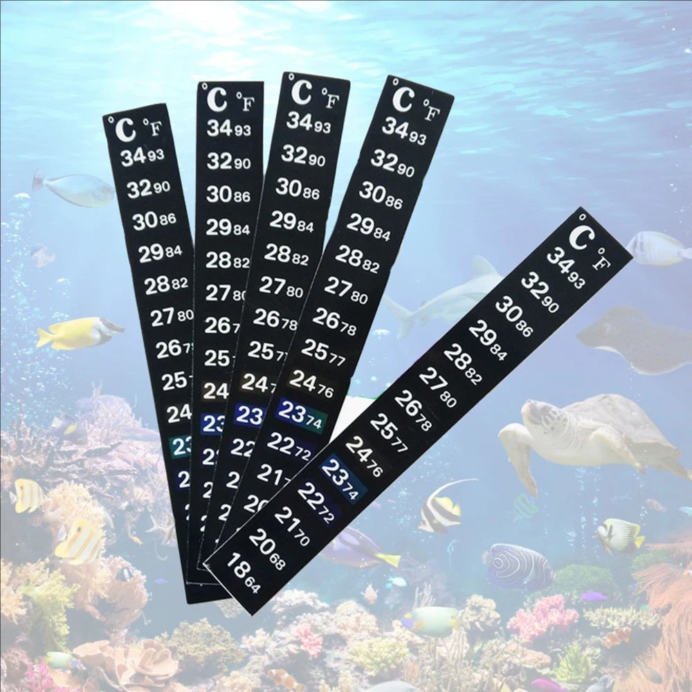 5er/10er-Pack Aquarium-Thermom – Planted Aquarium Temperature Bewertung und Preis