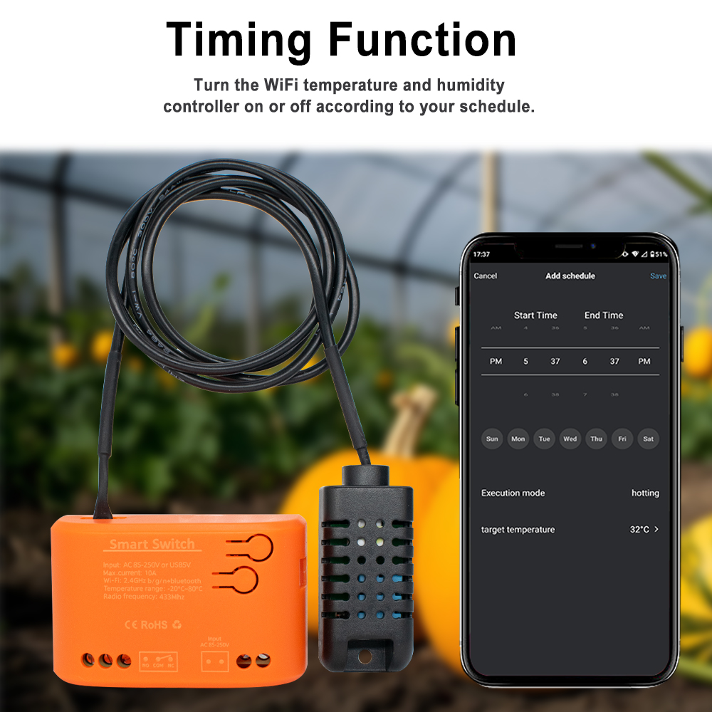 Tuya WiFi Temperatur Feuchtigk – Planted Aquarium Temperature Bewertung und Preis