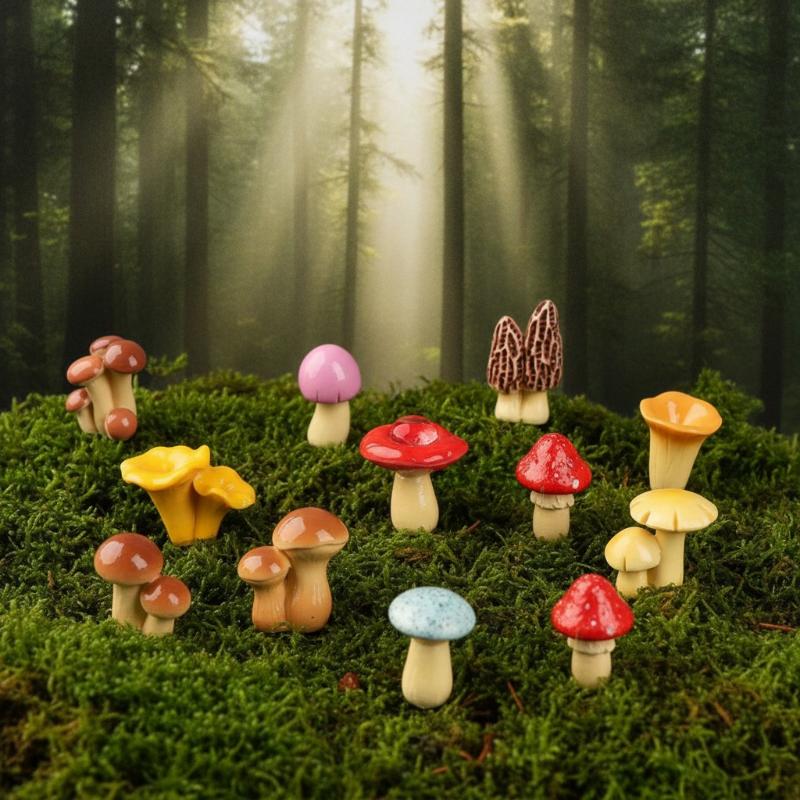 Mini-Harz-Pilz-Ornament, handb – Planted Aquarium Mini Bewertung und Preis