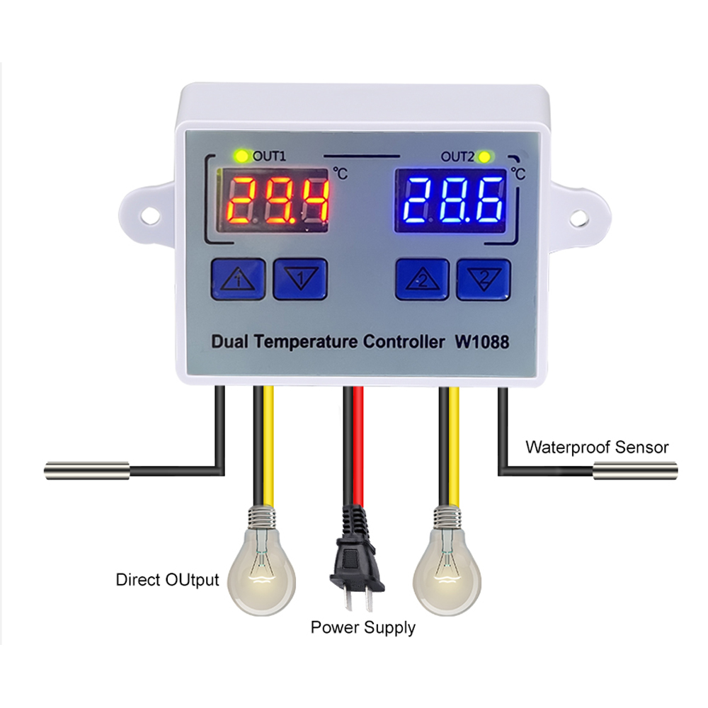 W1088 Dual LED Digital Tempera – Planted Aquarium Temperature Bewertung und Preis